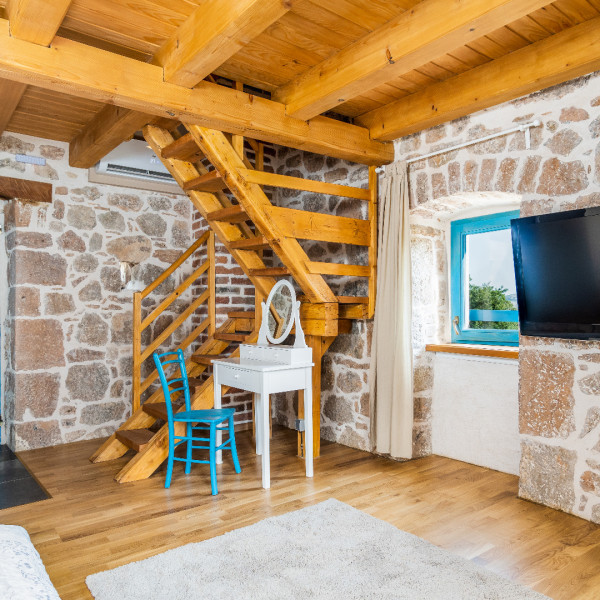 Bedrooms, Stone house Goranova kuća, Stone House Goranova Kuća Seline